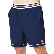 Load image into Gallery viewer, FILA Heritage Woven 7 In White Mens Tennis Shorts - Fila Nvy/Angora/XL
 - 1