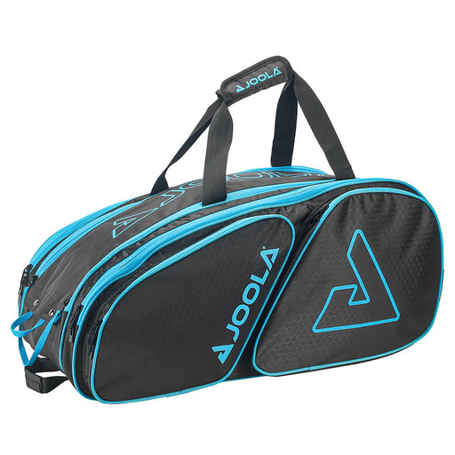 Joola Tour Elite Pickleball Bag - Black/Lt Blue