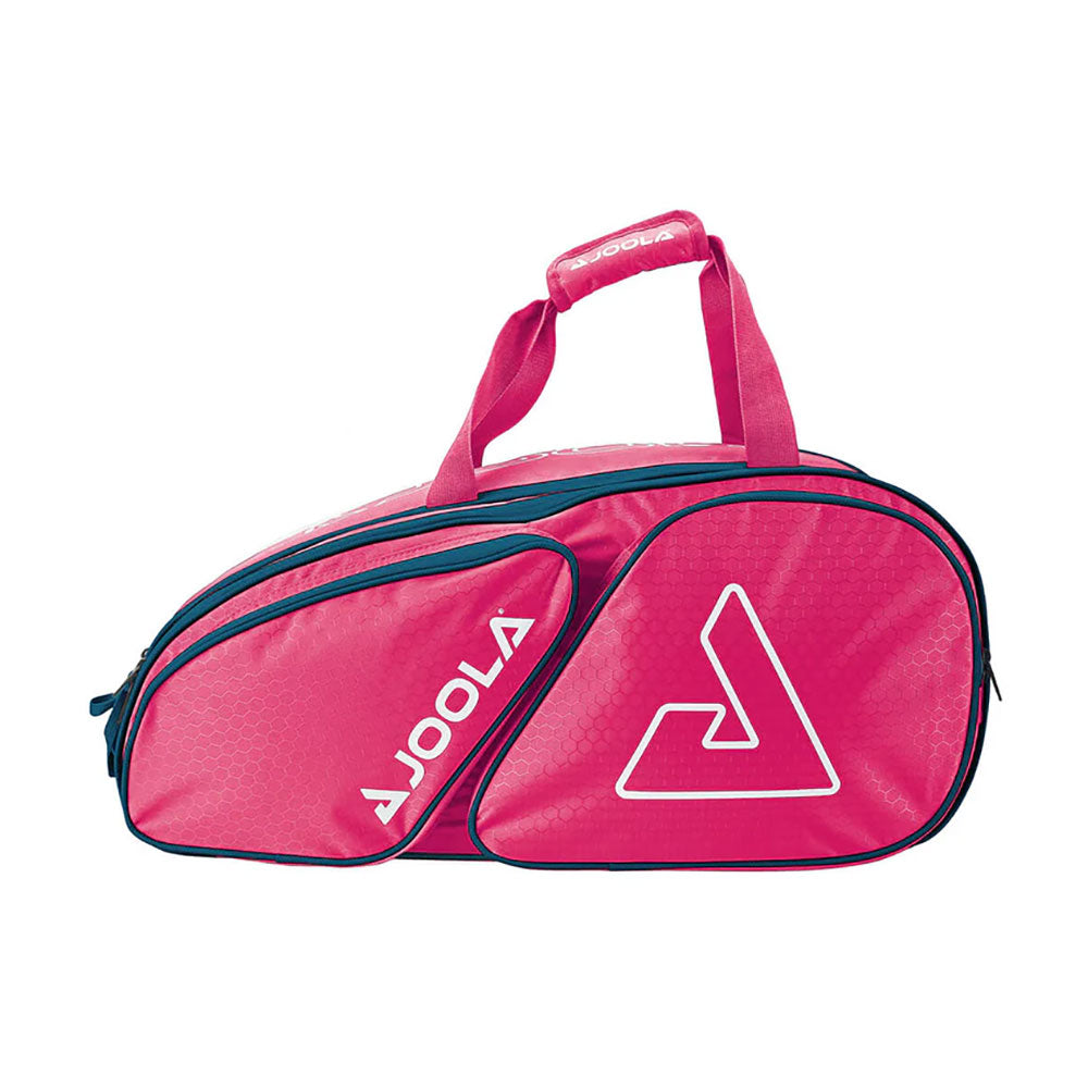 Joola Tour Elite Pickleball Bag - Hot Pink/Blue