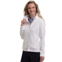 Load image into Gallery viewer, Fairway &amp; Greene Ramsey Quilted Womens Golf Jacket - White/L
 - 1