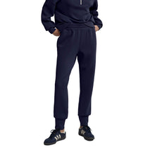 Load image into Gallery viewer, Varley The Slim Cuff 25 Inch Womens Pants - Blue Nights/L
 - 10