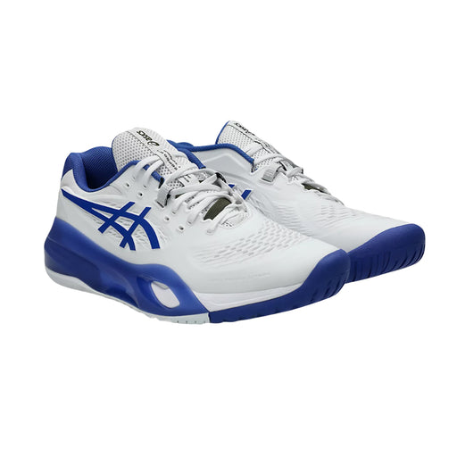Asics GEL Resolution X Mens Tennis Shoes - Wht/Dark Cobalt/D Medium/12.0