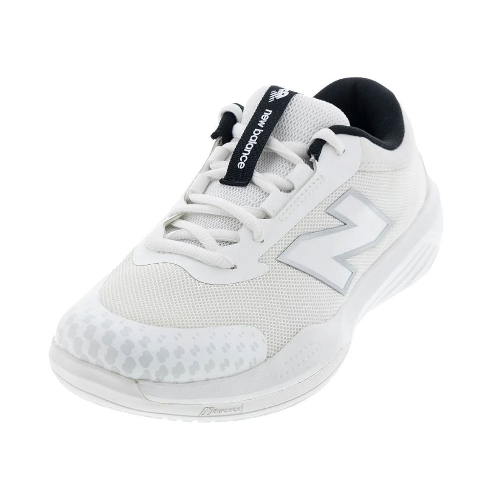 New Balance 996v6 Jr Kids Tennis Shoes - White/Black/M/7.0
