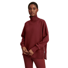 Load image into Gallery viewer, Varley Barker High Neck Womens Sweater - New Maroon/M
 - 3