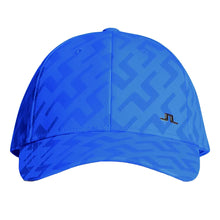 Load image into Gallery viewer, J. Lindeberg Elo Printed Mens Golf Hat - Bridge Blue/One Size
 - 1