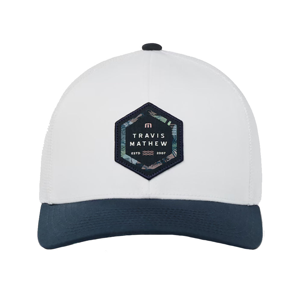 TravisMathew Summer Season Mens Golf Hat - White/One Size