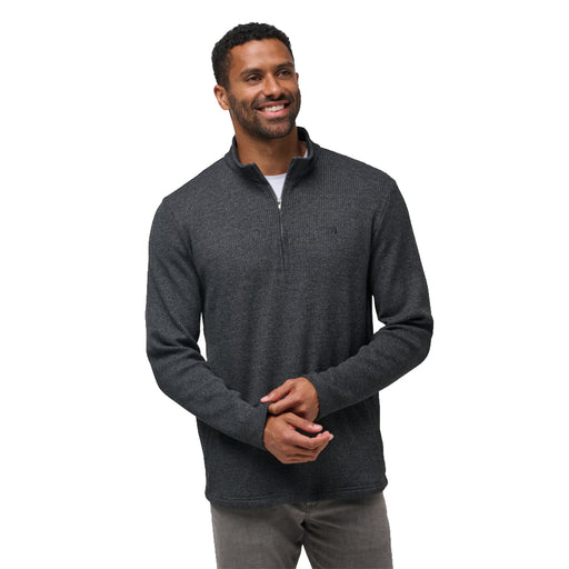 TravisMathew Last Sunset Mens Pullover - Hthr Dark Grey/XXL