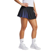 Load image into Gallery viewer, Adidas Match Pro 13 Inch Womens Tennis Skirt - Blk/Cobalt Blue/L
 - 1