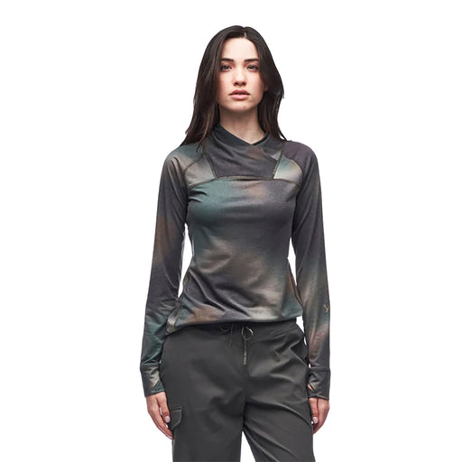 Indyeva Strika II Long Sleeve Womens Shirt - Cyrpes Aurora/L