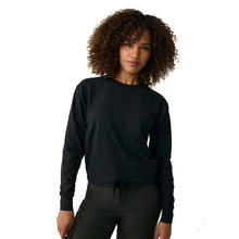 Load image into Gallery viewer, Lole Om Tech Crew Neck Womens Shirt - Black Beauty/L
 - 1