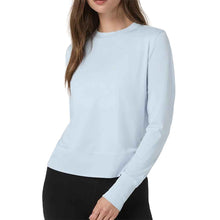 Load image into Gallery viewer, Vuori Daydream Crew Womens Shirt - Sky Soft Hthr/L
 - 10