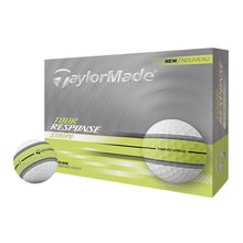Load image into Gallery viewer, TaylorMade Tour Response Stripe Golf Balls - Doz25 - Neon Yellow
 - 4