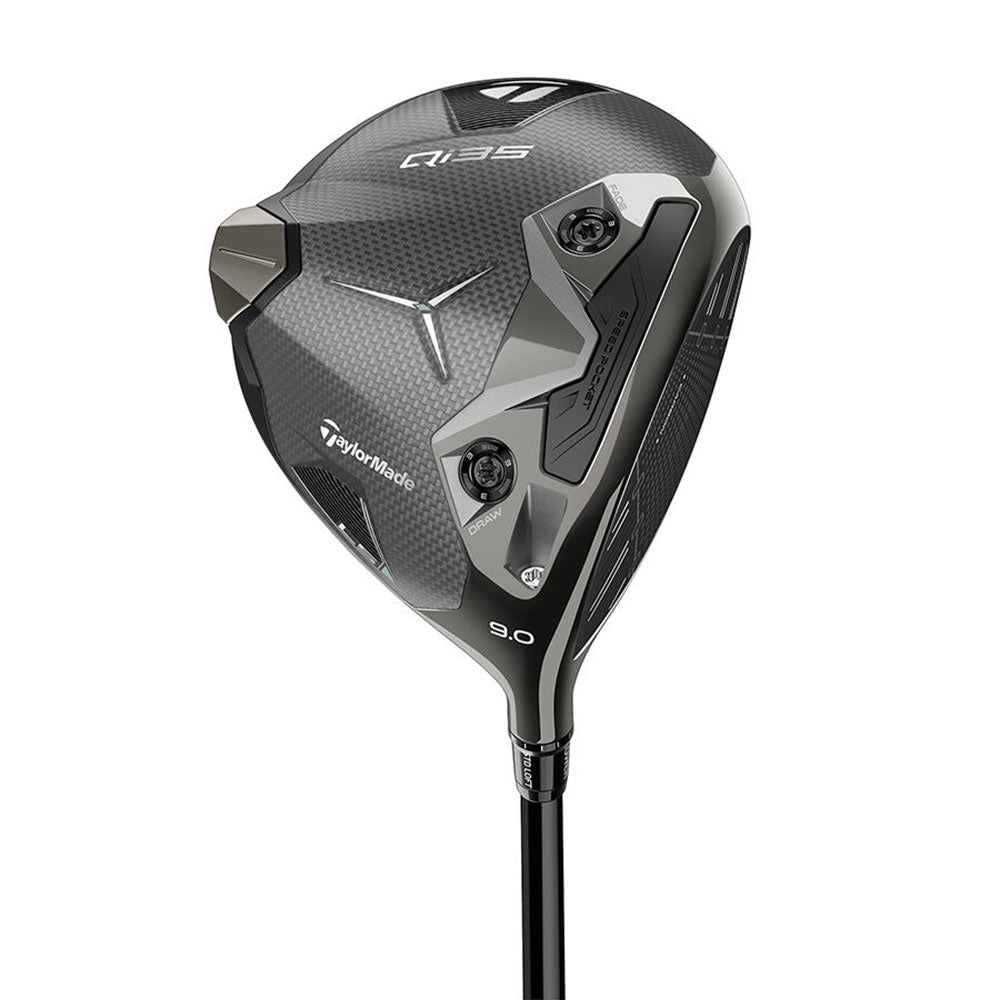 TaylorMade Qi35 LS Chromium RH Mens Driver - 10.5/Tensei Black/Stiff