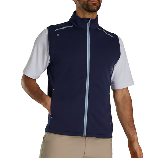 FootJoy Thermo Fleece Back Mens Golf Vest - Navy/XXL