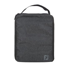 Load image into Gallery viewer, FootJoy Nylon Golf Shoe Bag - Charcoal
 - 1