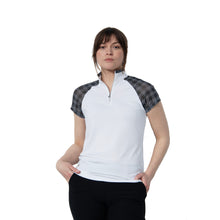 Load image into Gallery viewer, Daily Sports Bonito Cap Sleeve Womens Golf Polo - White/L
 - 3