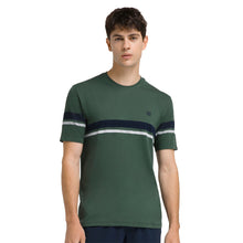 Load image into Gallery viewer, Wilson All Seasons Striped Mens Tennis Shirt - Sycamore/XL
 - 5