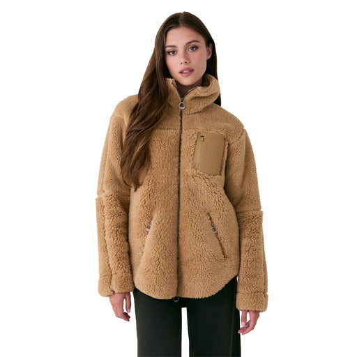 Lole Yana Teddy Zip Womens Jacket - Carmel/L