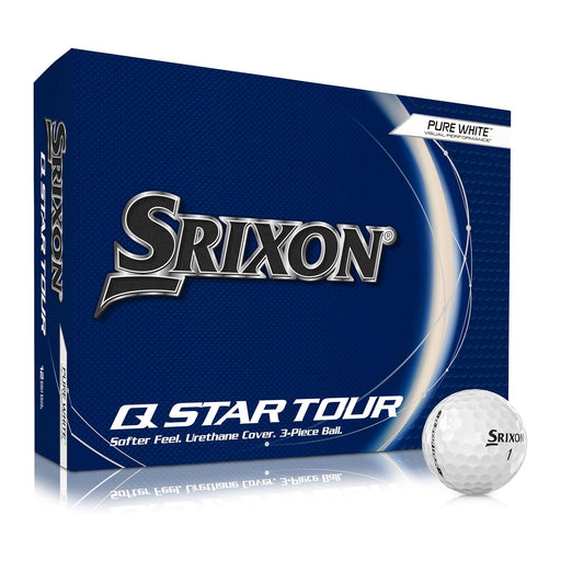 Srixon Q-Star Tour 5 Golf Ball - Dozen - Pure White