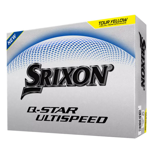 Srixon Q-Star Ultispeed Golf Ball - Dozen - Tour Yellow