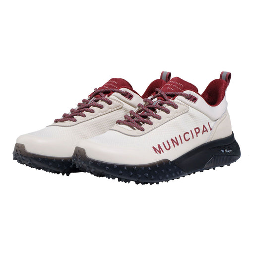 Municipal SportCross ATG Men's Golf Shoes - Natural/Crd/Blk/D Medium/13.0