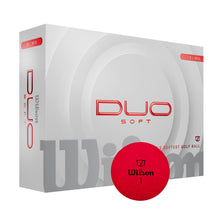 Load image into Gallery viewer, Wilson Duo Soft Golf Balls 2025 - Dozen - Red
 - 3