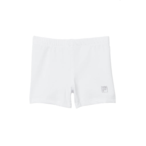 Fila Girls 3 Inch Tennis Ball Shorts - White/L