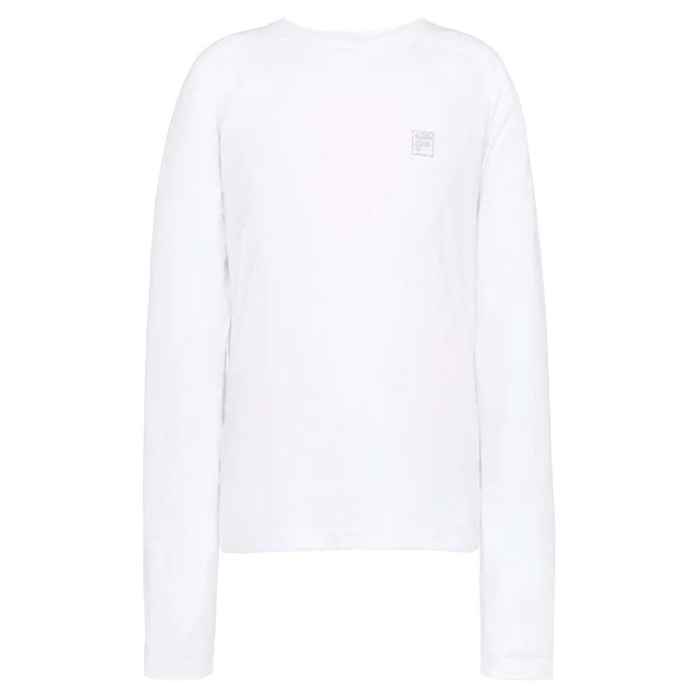 FILA UV Blocker Girls Long Sleeve Tennis Shirt - WHITE 100/L