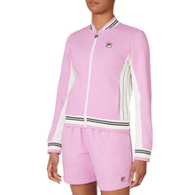 Load image into Gallery viewer, FILA Capri Womens Tennis Jacket - Pink Diamond/L
 - 2