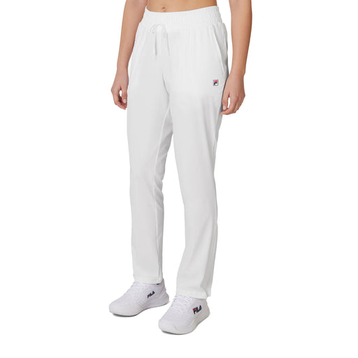 FILA Essentials Womens Tennis Track Pant - White/L