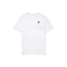 Load image into Gallery viewer, Fila Short Sleeve Crew Mens Tennis Shirt 1 - White/XL
 - 3