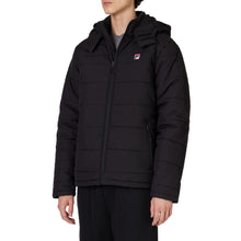 Load image into Gallery viewer, FILA Premium Heavyweight Mens Puffer Jacket - BLACK 001/XL
 - 1