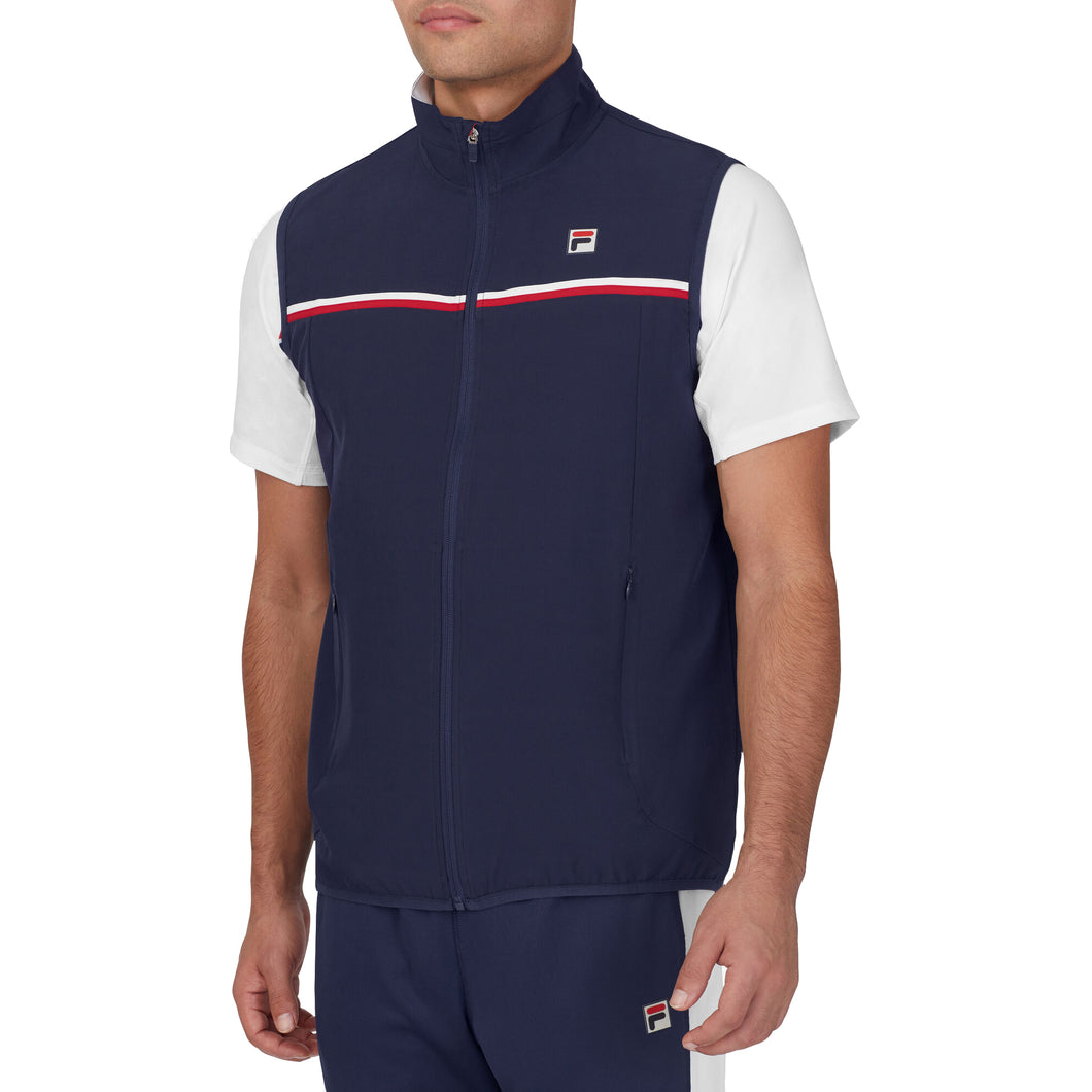 FILA Almanzar Mens Tennis Vest - FILA NAVY 412/XXL