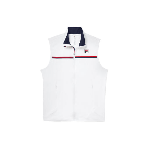 FILA Almanzar Mens Tennis Vest - WHITE 100/XXL