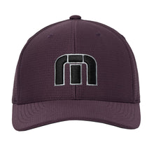 Load image into Gallery viewer, TravisMathew Bahamas Snap Mens Golf Hat - Plum/One Size
 - 1