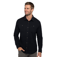 Load image into Gallery viewer, TravisMathew Cloud Mens Flannel - Black/XL
 - 1