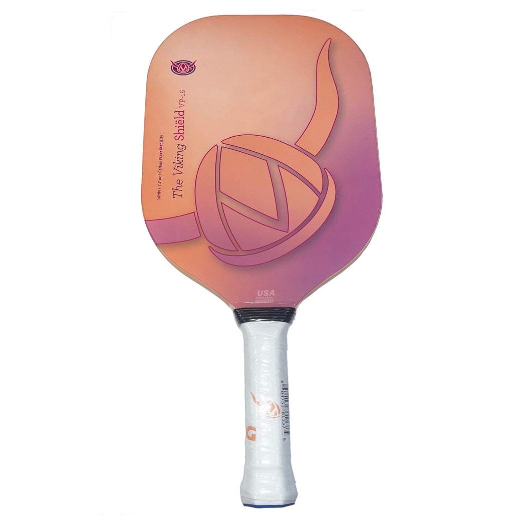 Viking Shield Aero Peach Pickleball Paddle - Peach/4/7.7 OZ