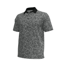 Load image into Gallery viewer, Under Armour Jacquard Coral Mens Golf Polo - BLACK 999/XL
 - 1