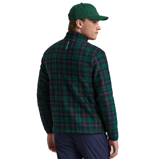 Polo Golf Fleece HZ Golf Tartan Mens Golf Pullover