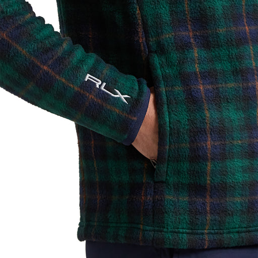 Polo Golf Fleece HZ Golf Tartan Mens Golf Pullover