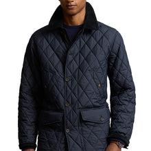 Load image into Gallery viewer, RLX Polo Golf Quilted Car College Navy Mens Coat
 - 3