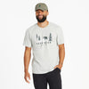 Life Is Good Scenic Papa Bear Mens T-Shirt