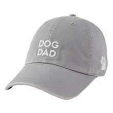 Load image into Gallery viewer, Life Is Good Dog Dad Mens Hat - Slate Gray/One Size
 - 1