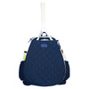 Ame & Lulu Game On Quilted Navy Tennis Backpack