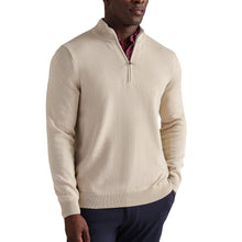 Load image into Gallery viewer, Rhone Commuter Quarter-Zip Mens Sweater - Bone/XL
 - 1
