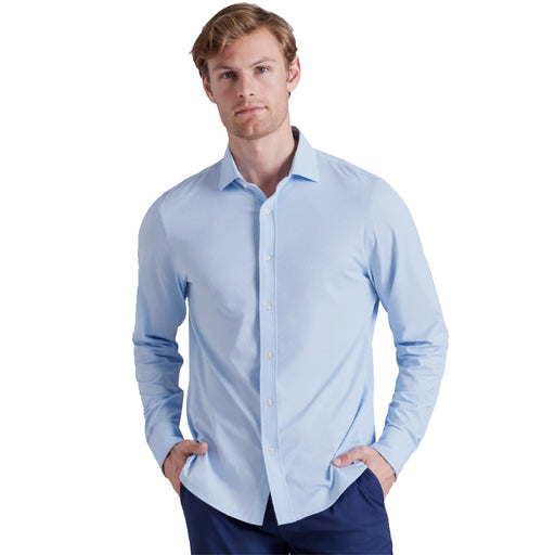 Rhone Commuter Mens Shirt - Blue Diamond/XL