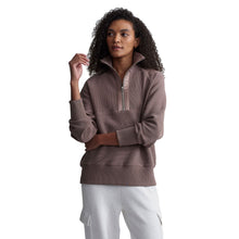 Load image into Gallery viewer, Varley Lismore Half Zip Womens Sweater - Deep Taupe/M
 - 1