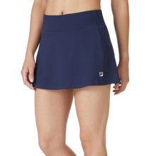 Load image into Gallery viewer, Fila Heritage Knit Womens Tennis Skirt - Fila Navy/L
 - 1