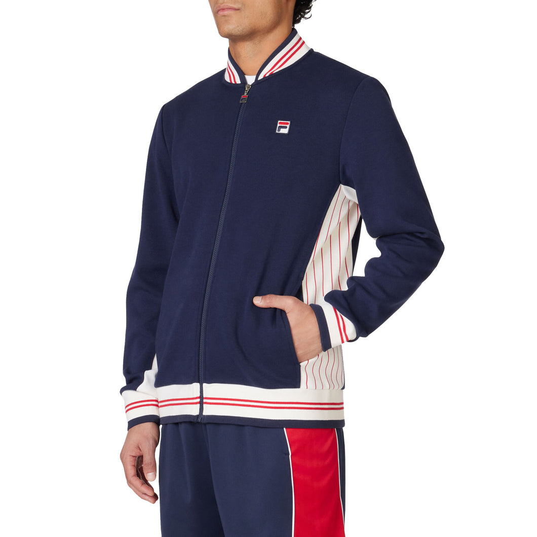 FILA Ivy League Settanta Full-Zip Tennis Jacket - FILA NAVY 488/XL