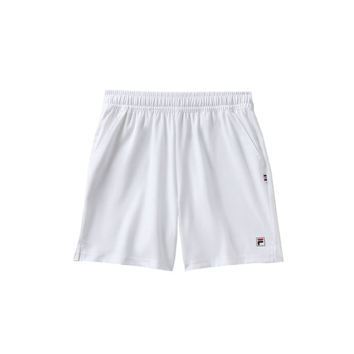 Fila Iconic Boys Tennis Shorts - WHITE 100/L